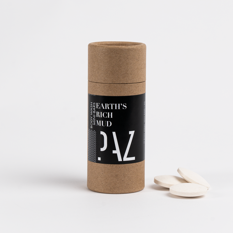 Mini-barres nettoyantes pour le corps Earth's Rich Mud