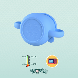 Vaso de práctica para bebé con pajita – Teddy Bear