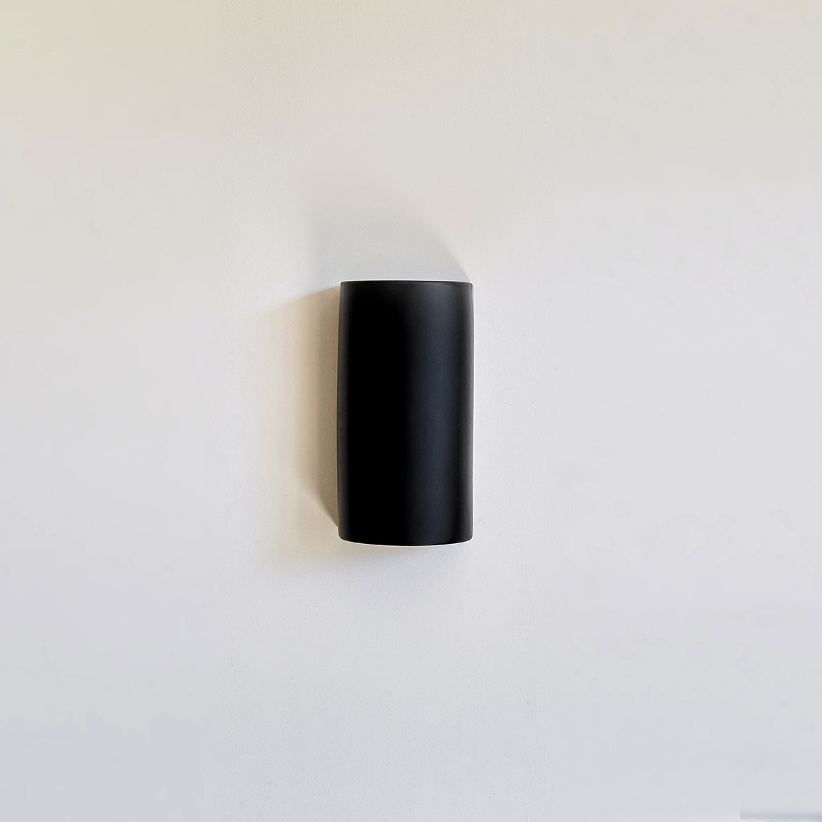 Lampe murale en céramique - noir mat