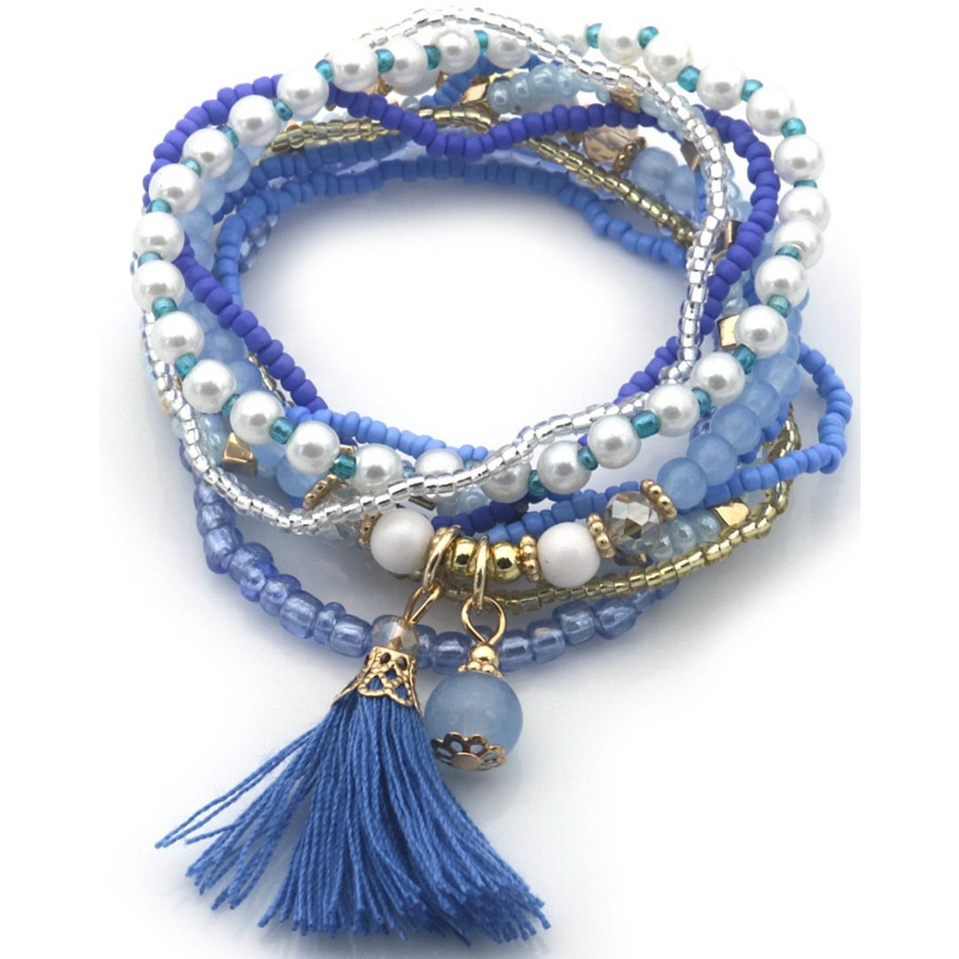 C-A8.3 B2529-015 Bracelet Set Glassbeads