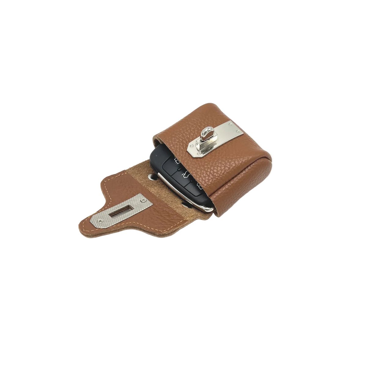 AirPods-Halter aus echtem Leder, Art.-Nr. PO05