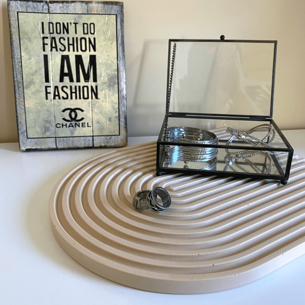 Vassoio Arcobaleno Beige