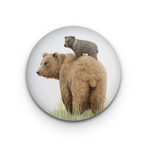 Decoratieve magneet Loving Mama Beer