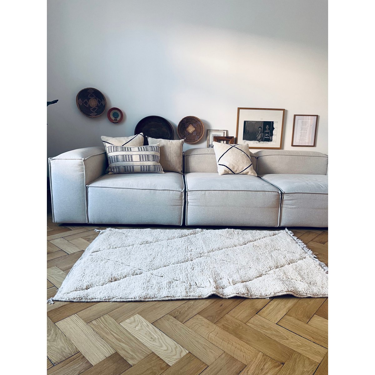 BERBER CARPET "JUNAH" - 1.00 x 1.50m MEASURING