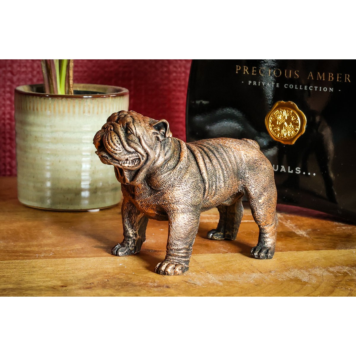 Figur Englische Bulldogge