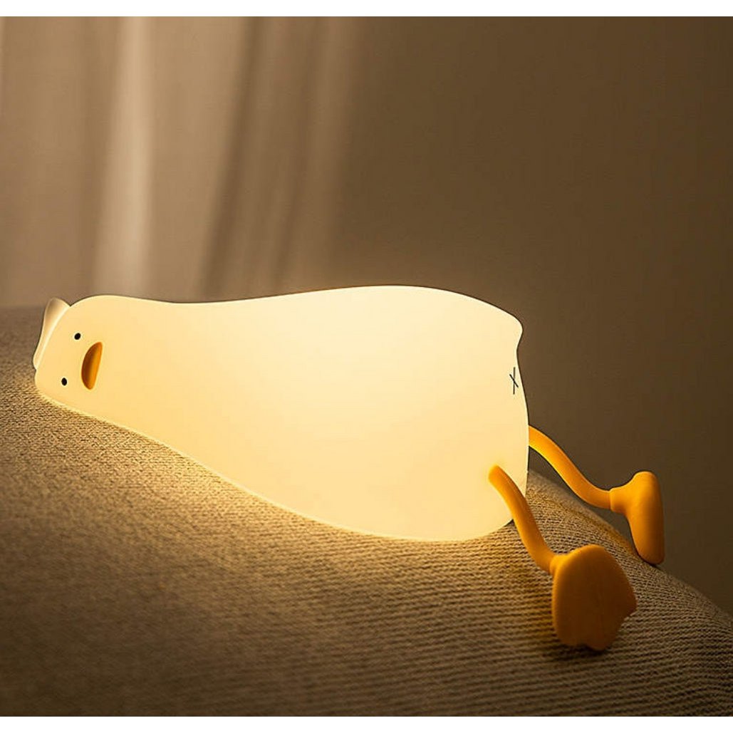 Nachtlampje Lie In Peace Duck met 3 standen en 30 minuten timer