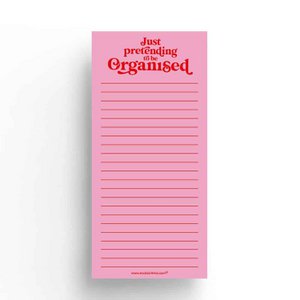To do blok 10×21 cm Just pretending to be organised