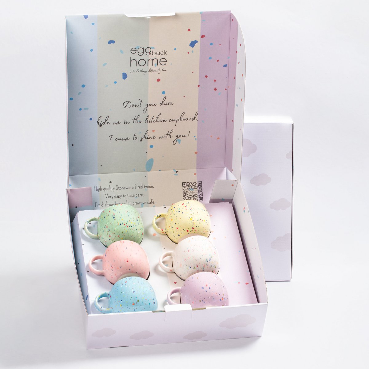 New Party Ball Mug 500ml - Mix 6 Pieces