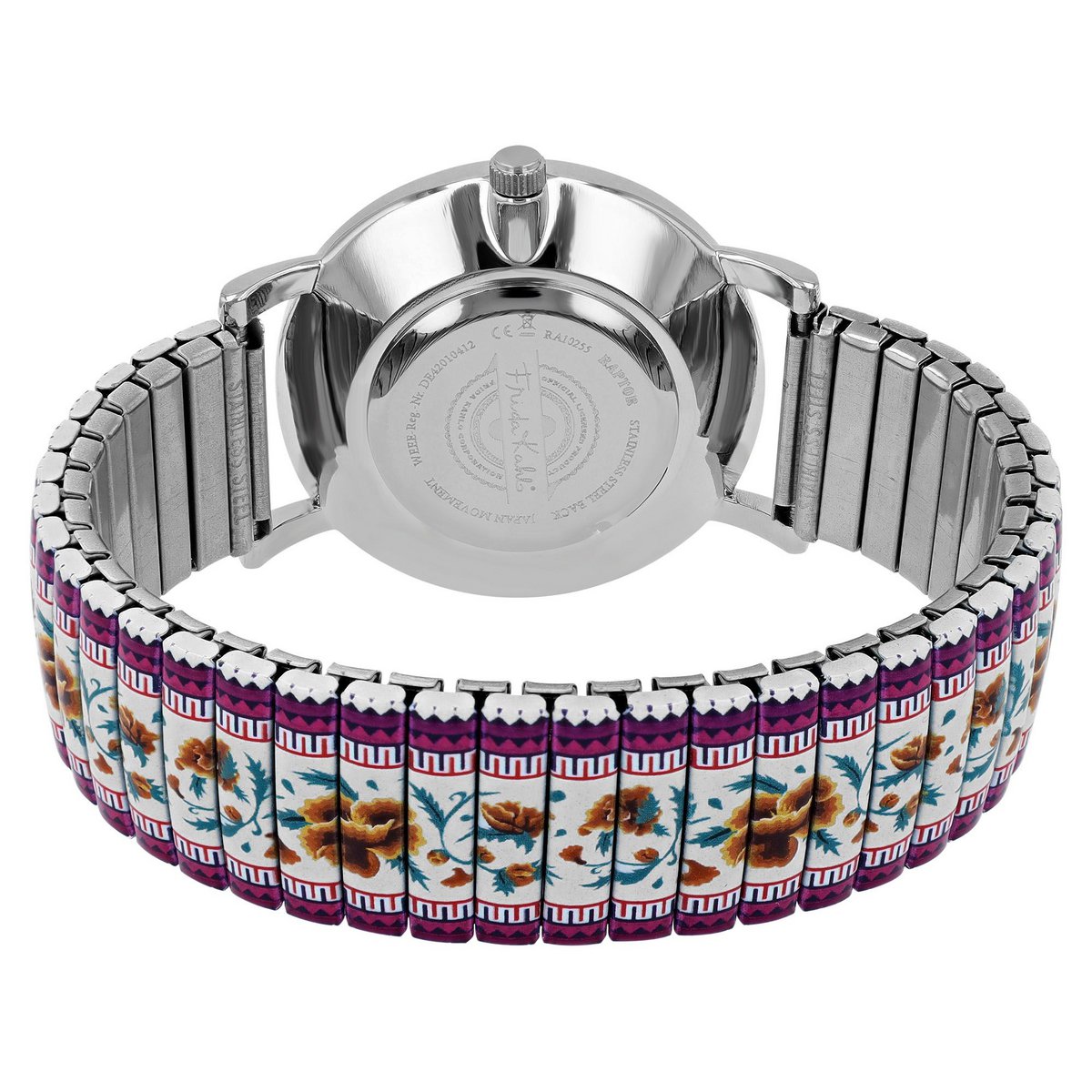 Montre-bracelet Raptor pour femme "Frida Kahlo Edition" avec cordon