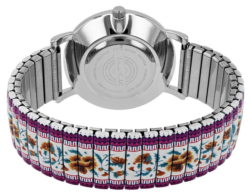 Montre-bracelet Raptor pour femme "Frida Kahlo Edition" avec cordon
