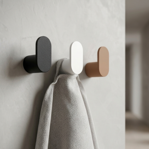Minimalist Wall Hook BAUHAUS