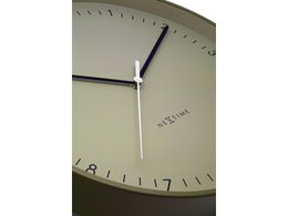 Vægur NeXtime Berlin L 40cm khaki aluminium