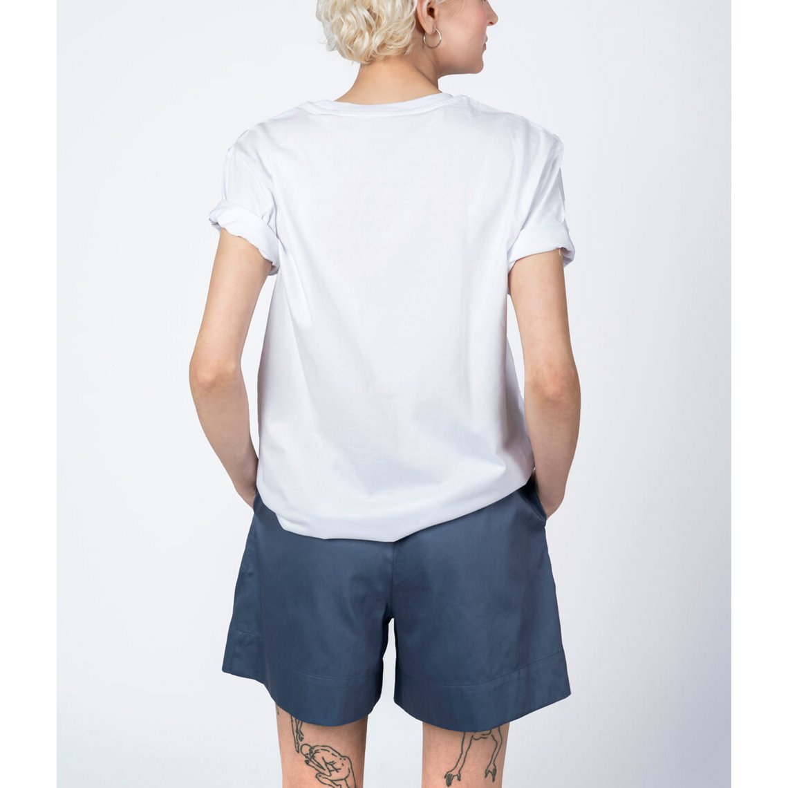 Shorts Sølvblå