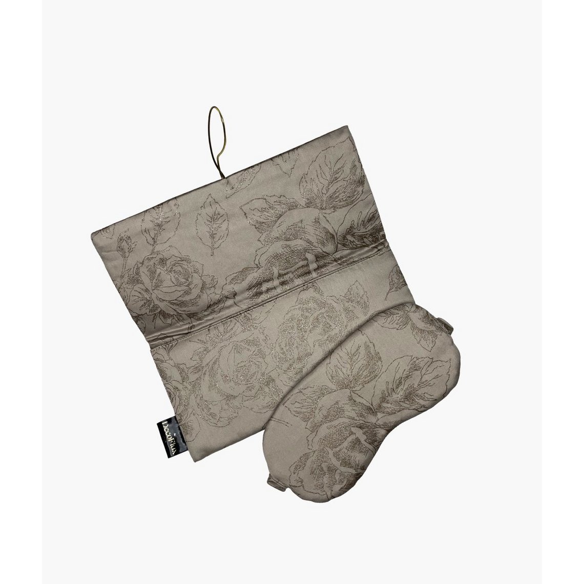 Slaapmasker met reisetui Rose Line Almond