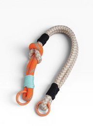 Keychain - Mobile Phone Chain - Beige White MESSE