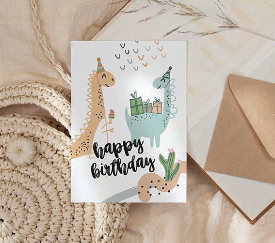Kaart | happy birthday - jongens