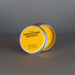 Nutritiva bálsamo manual con aceite Seabuckthorn - suave y repara la piel - calidad artesanal