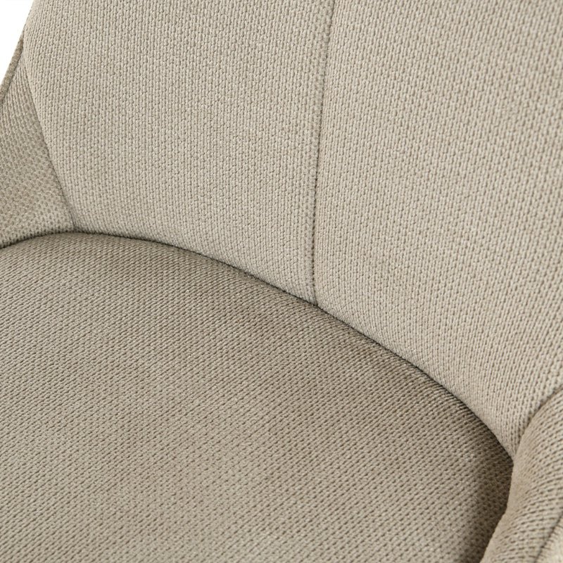 Chaise de salle à manger Giselle [lot de 2] [tissu lin]