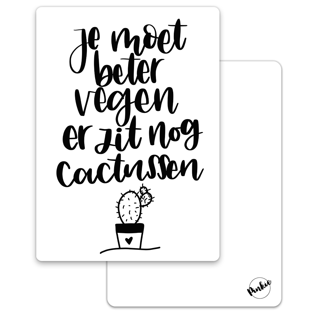 Card you better wipe because there are still cacti