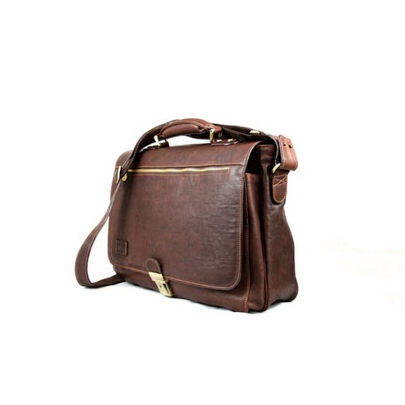 Borsa in pelle 41 cm di lunghezza x 30 cm di altezza