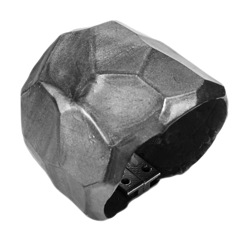 Bracelet Manchette Céramique Froide Marilia Capisani - Argent