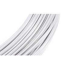 Aluminiumdraad Ø 2mm, wit, 60m