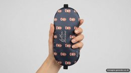 Frida Kahlo Oogmasker - Verkoelend reisslaapmiddel