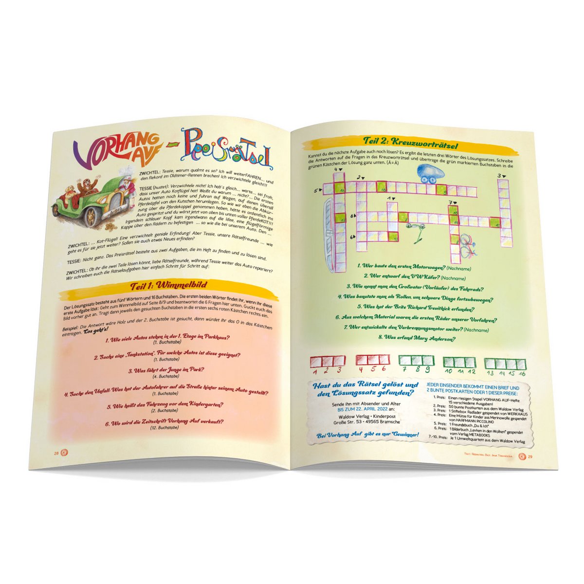 GORDIJN OP Boekje 130 Voertuigen
