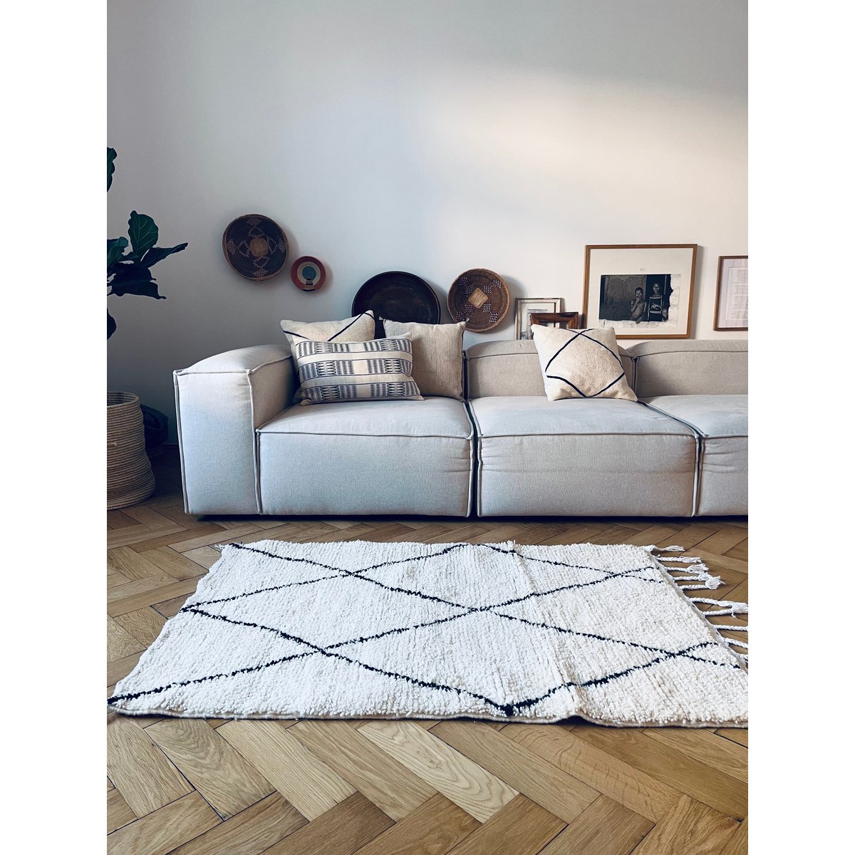 BERBER CARPET "MAHIMA" - 1.00 x 1.50m