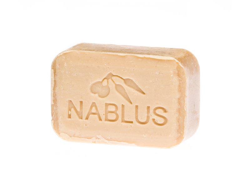 Nablus Soap Savon à l'huile d'olive biologique Rose de Damas, 100g
