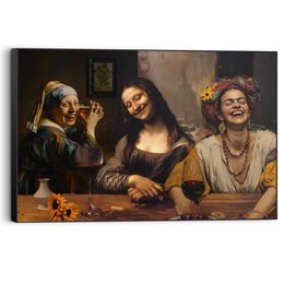 Schilderij  Meidenavond 60x90
