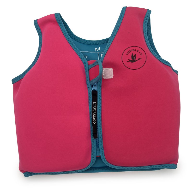 Liefjes & Co Baby - Redningsvest - Flydevest barn - Redningsvest 1/2/3/4/5/6/7/8/9 År Flydedragt - Flydehjælp - UPF50+ Solbeskyttelse
