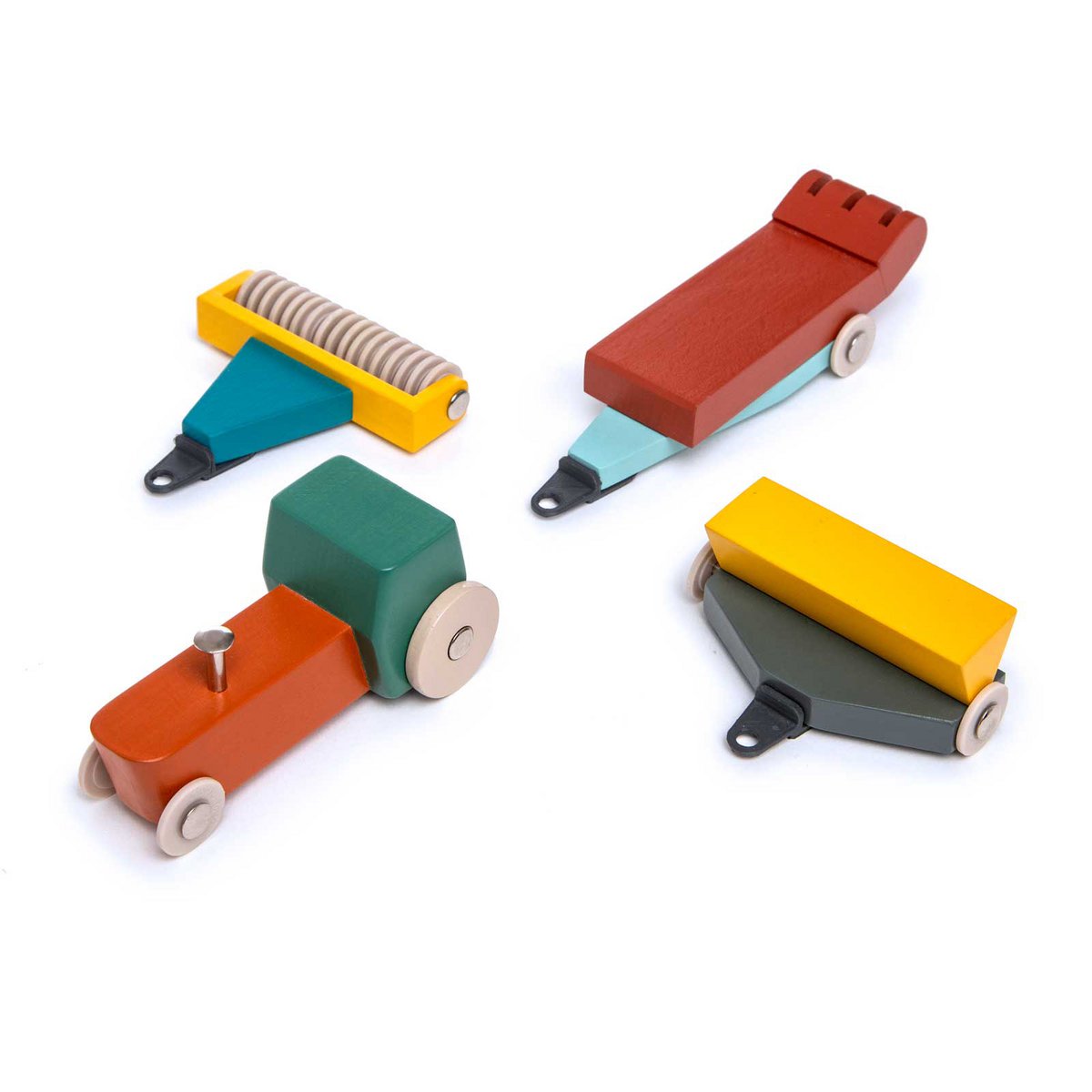 Floris Hovers Duotone Car No.7 - Tractor Set