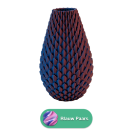 Myraka 3D vase - 3D printet vase - Bæredygtig PLA - Velegnet til kunstige blomster