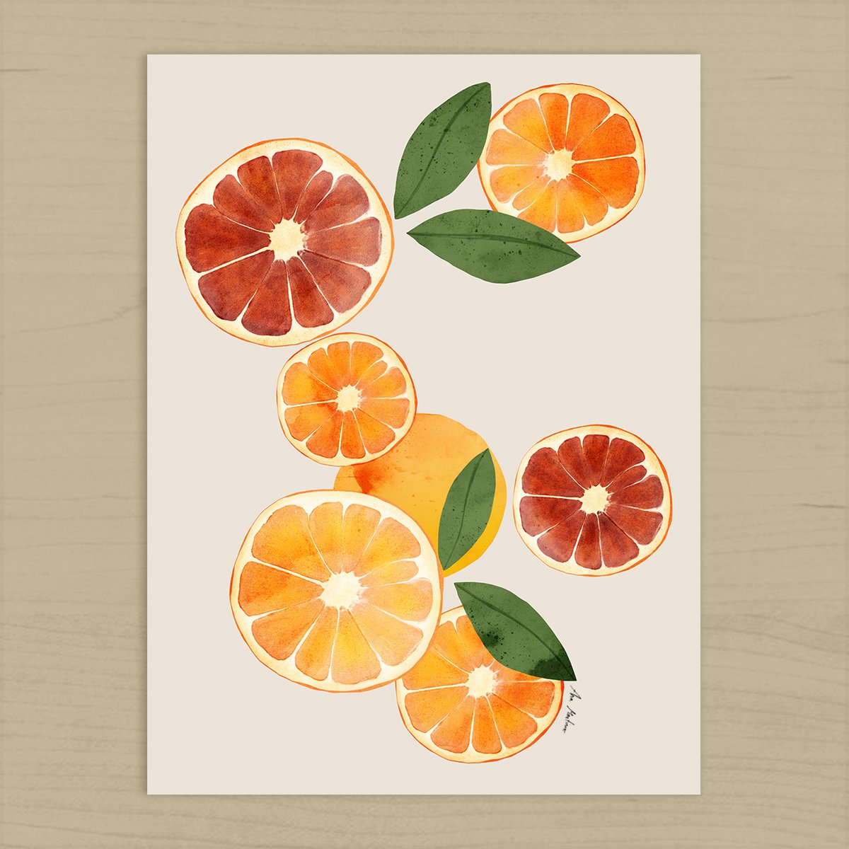 "Citrus" Art Print
