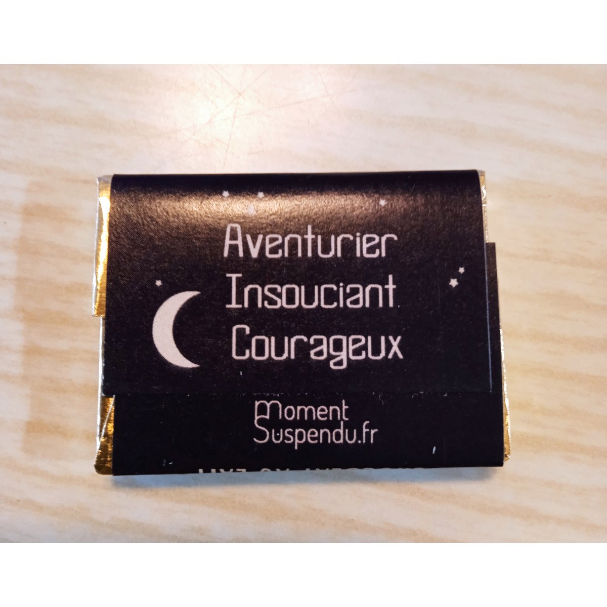 ASTROLOGIE SCHOKOLADE -MILCH- VERPACKUNG FOTORAHMEN © + KARTE