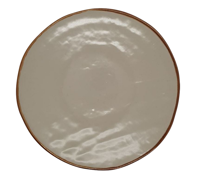 Assiette petit déjeuner Gris Ø 20cm