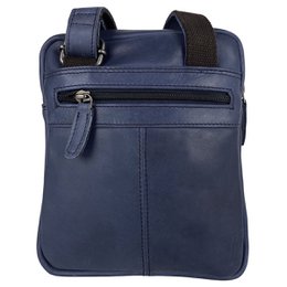 Skuldertaske eller Crossbody-taske i 6 farver glat læder med justerbar skulderrem