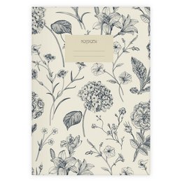 Set of 3 notebooks Birds & Butterflies A5
