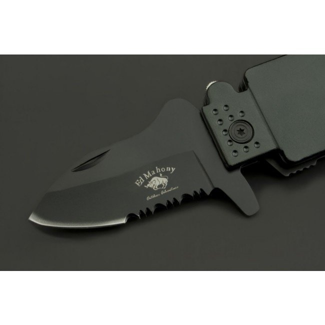 ED MAHONY Turtle Folder, pocket knife, 440C