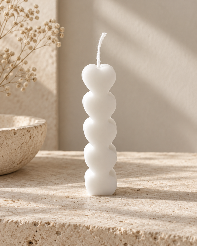 Love stack candle | rapeseed wax