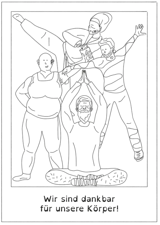 I YOU WE - Votre livre de coloriage comprenant des crayons de couleur chair