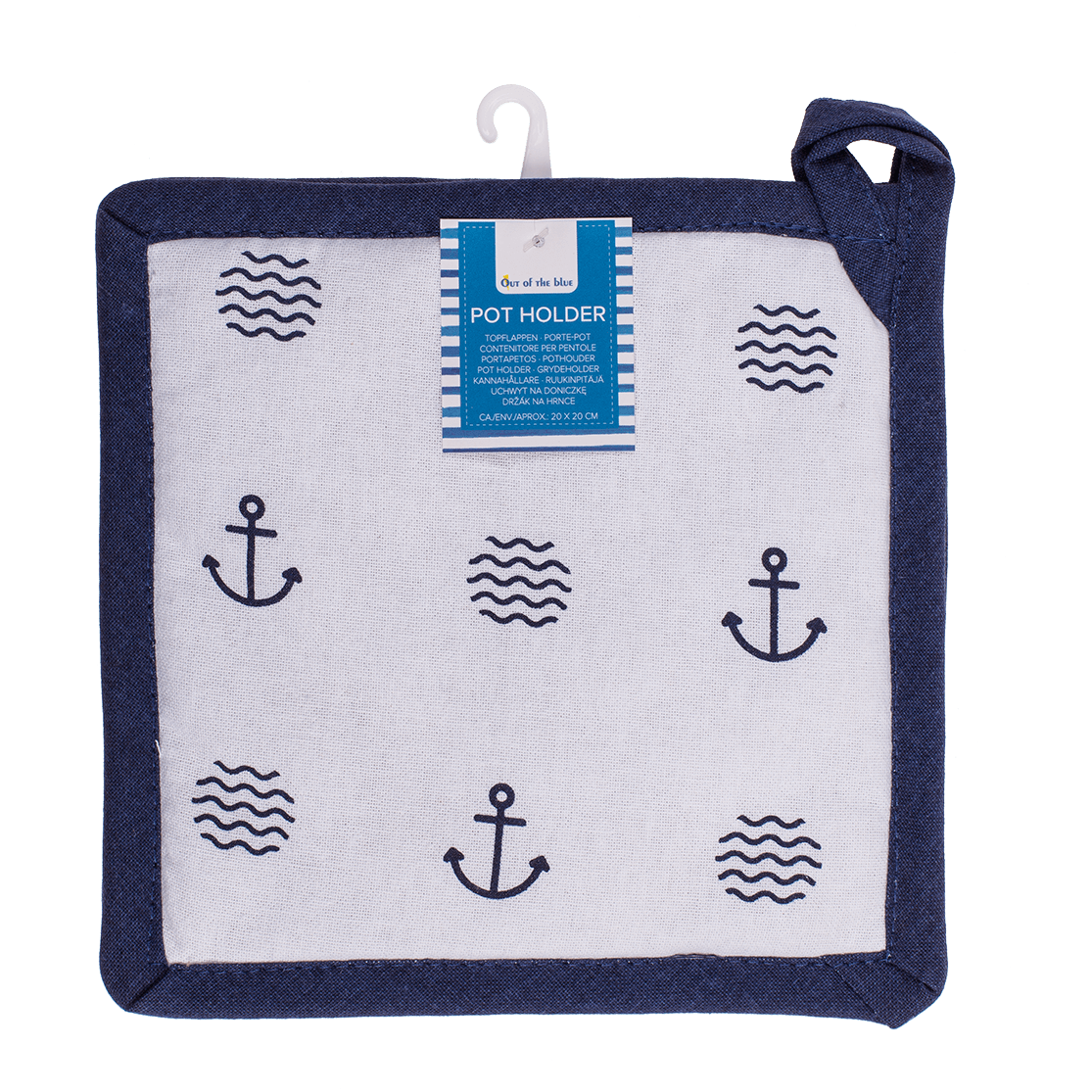 Pot holder, Modern Maritime,