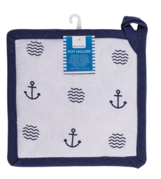 Pot holder, Modern Maritime,