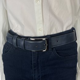 Monogramm Ledergürtel | Echtes Leder | Herren & Damengürtel | 3,5 cm | 8 Farben