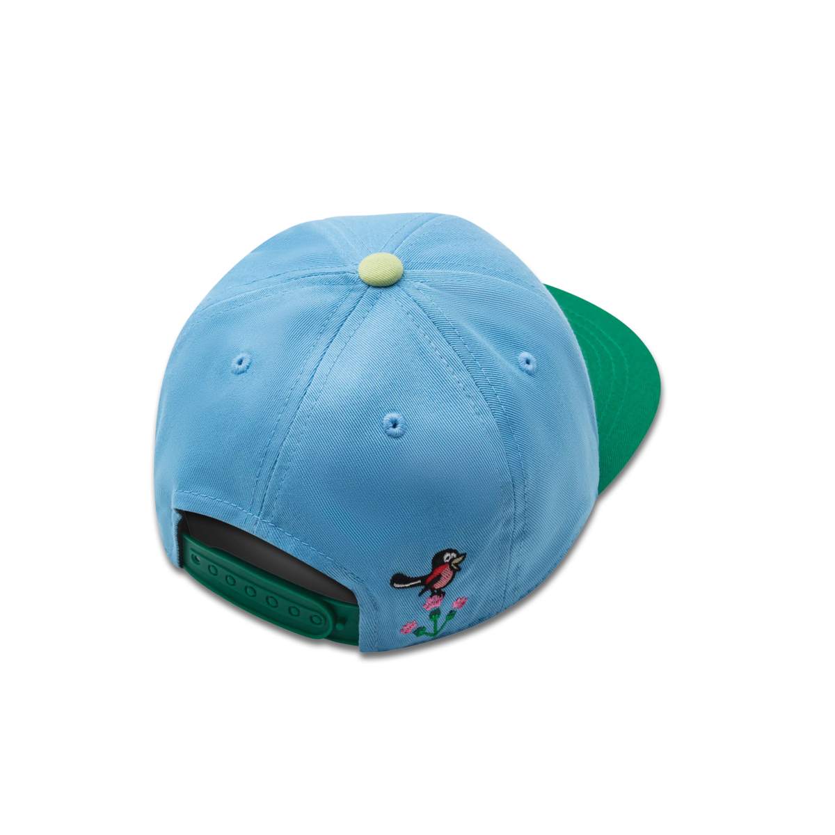 koaa – The Little Mole “Spring” – Snapback azul/verde