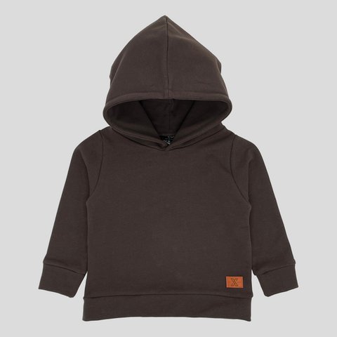 infinity Hoodie Sweater - Cacao Brown