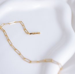 Everlink Mama Chain Y Link Chain med Mama Charm Limited Edition -bogstaver