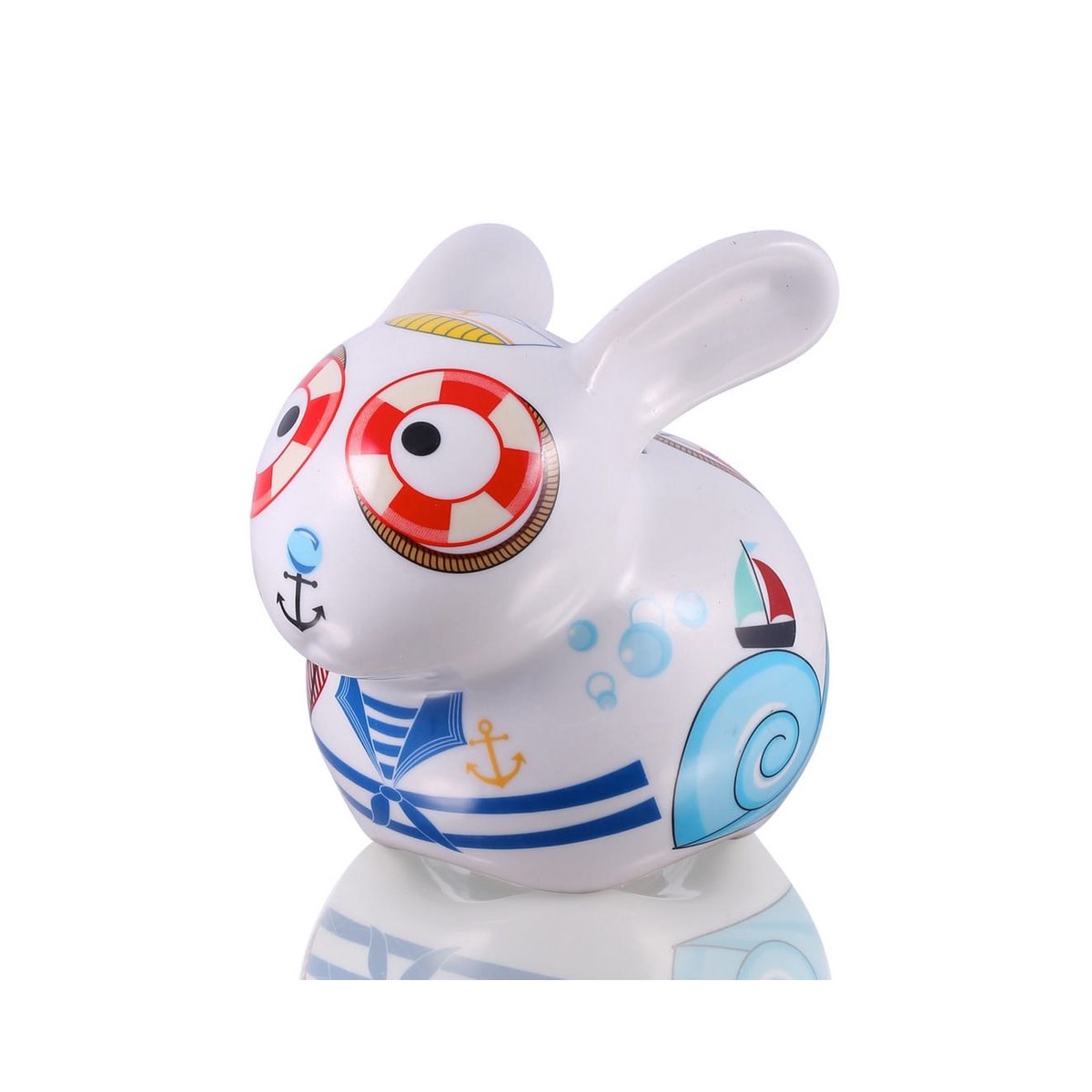 Big Money Bank, salvadanaio, porcellana, Rabbit Sailor