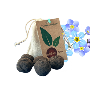 5 Seed bombs in a bag: Forget-me-not mix
